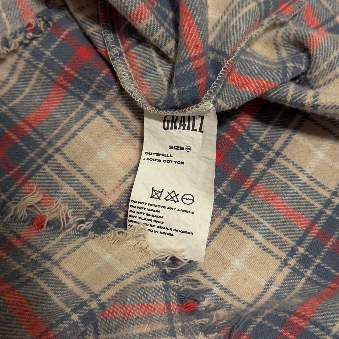 grailz project gr protocol index チェックシャツ