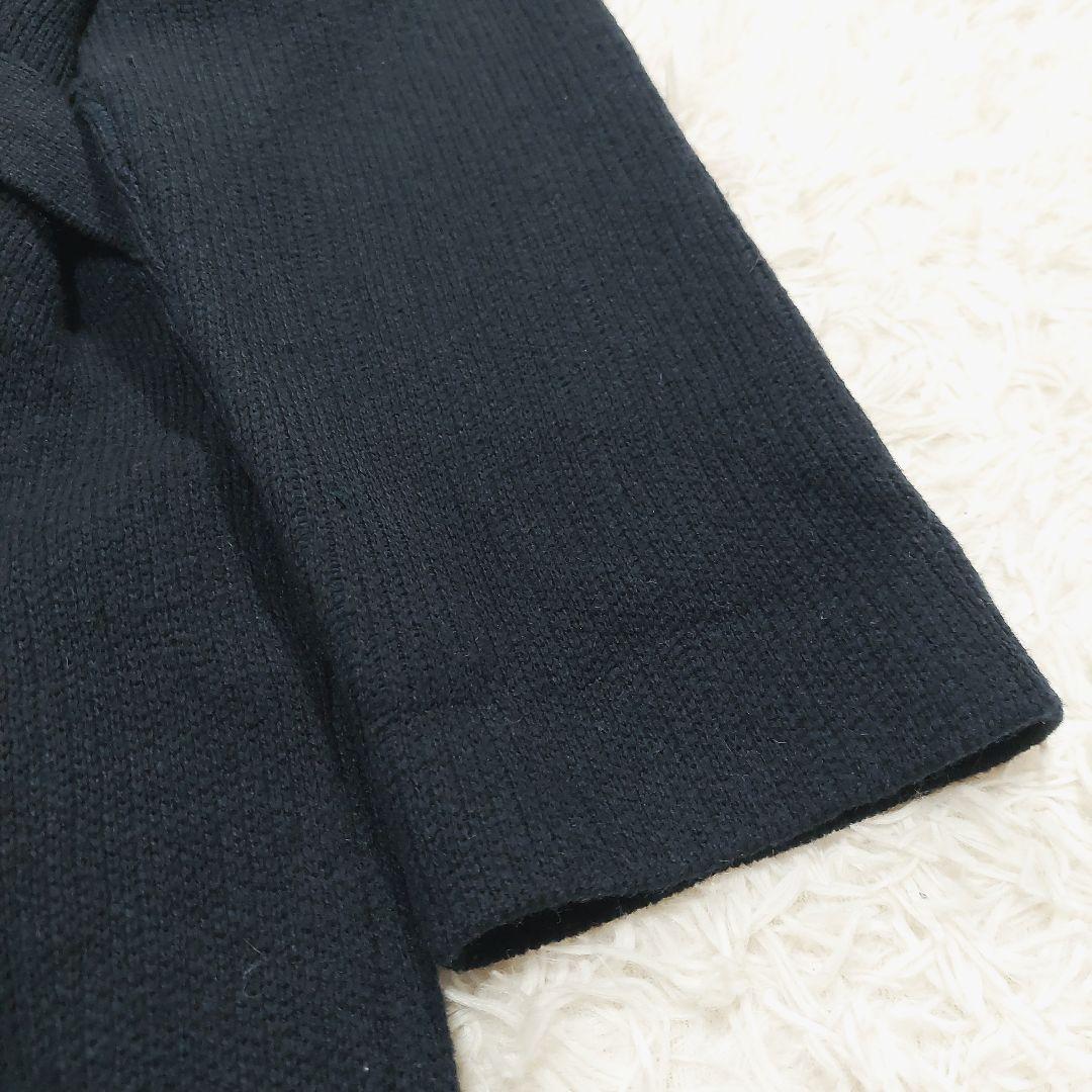 iCB ウール ニット カーディガン ガウンコート ベルト