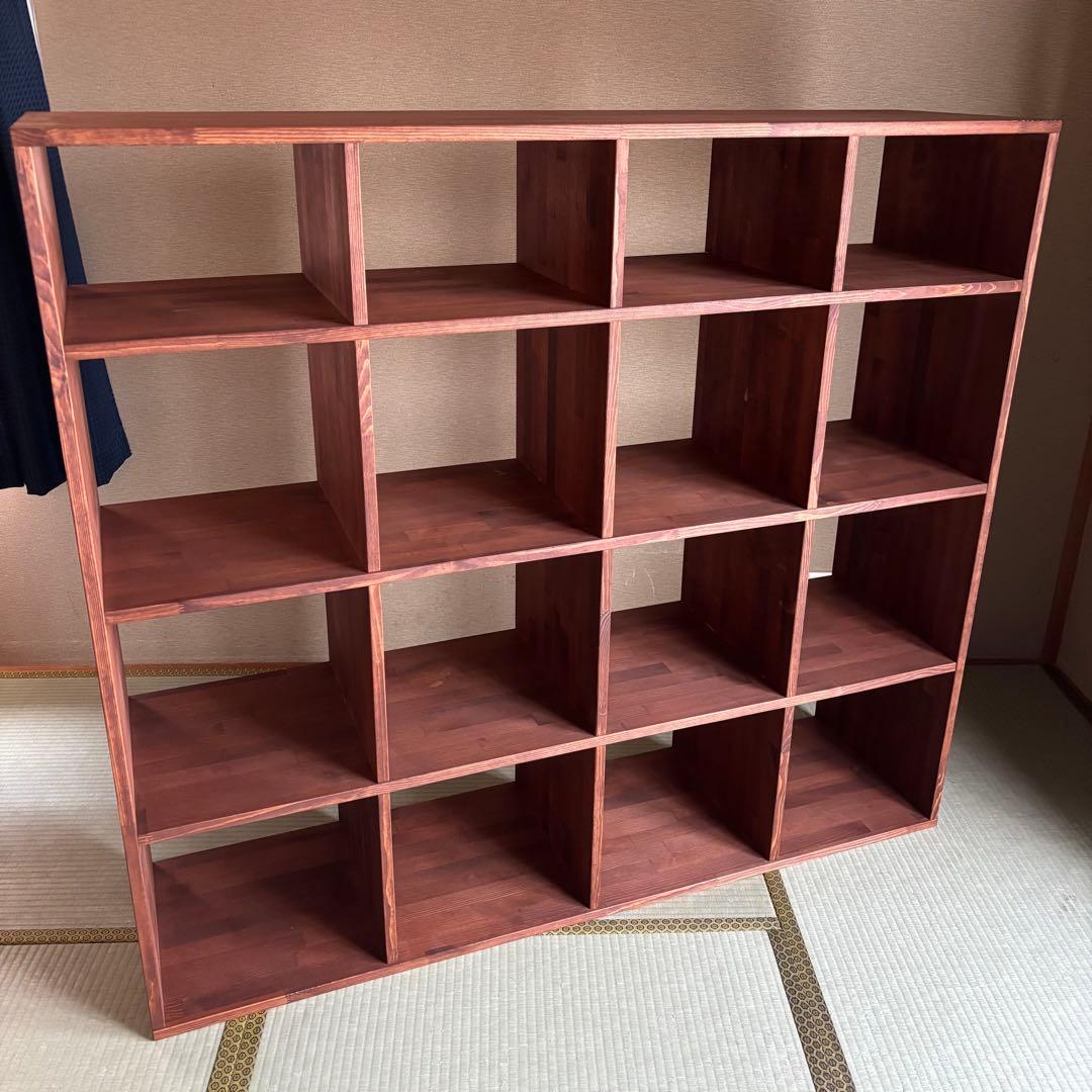 ハンドメイド　格子棚・ラック　オーダー受け付けます