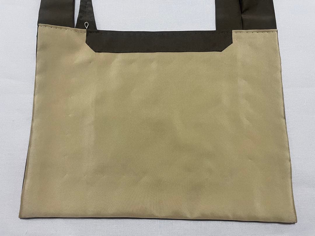 【tucci】正絹　臨済宗　1尺絡子（苔色・チャコールグレー）