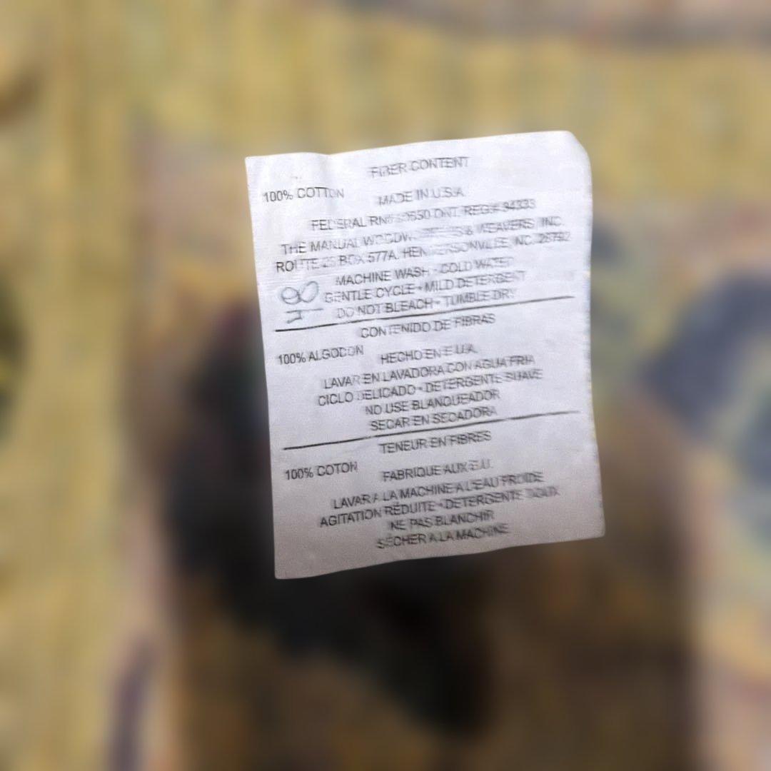 レモンの樹　マルチカバー　ソファカバー　ヴィンテージラグ　182x133