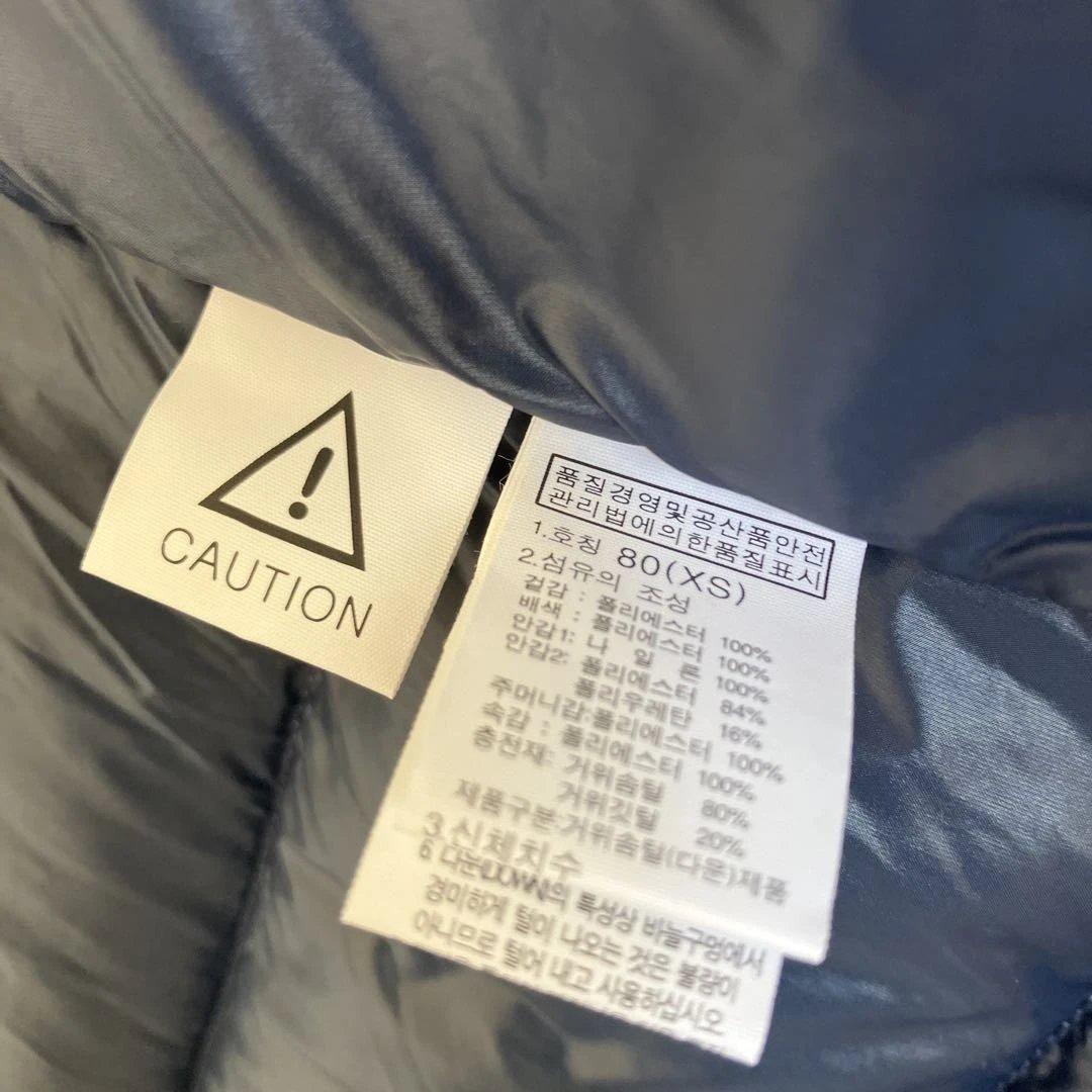 珍しいデザイン新品！THE NORTH FACE ダウンジャケット 80サイズ