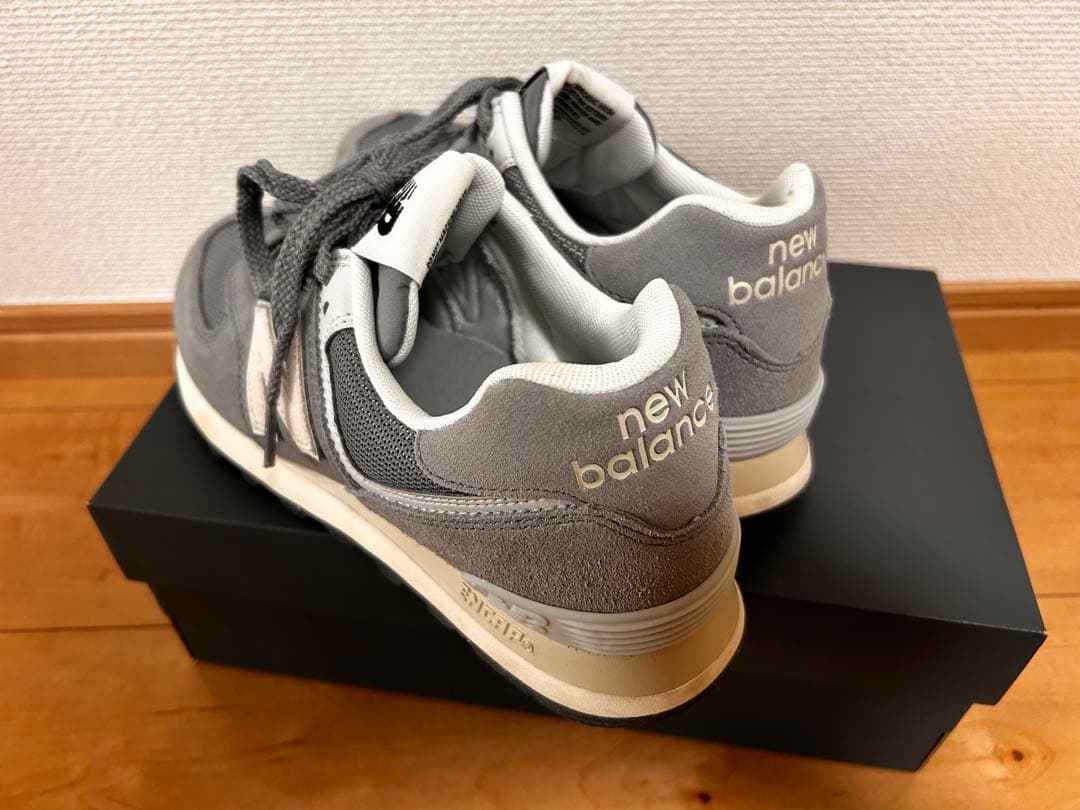 New Balance 574 グレー スニーカー