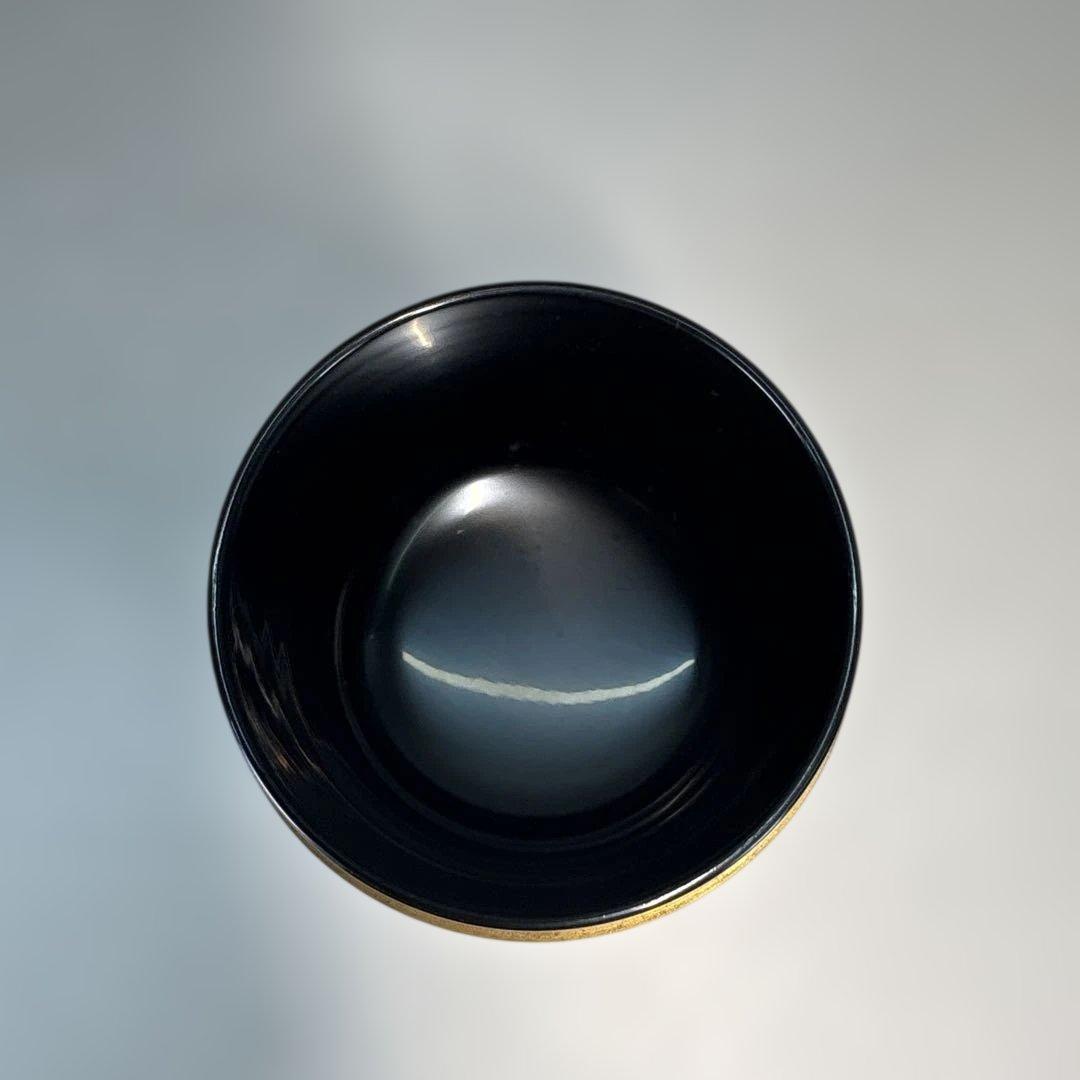 【中古品】西村宗利造　蛍蒔絵　中棗（共箱）