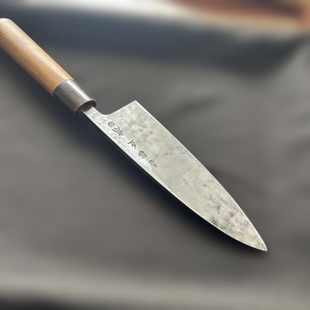 築地正本　大出刃包丁水牛柄 出刃 包丁(秀)