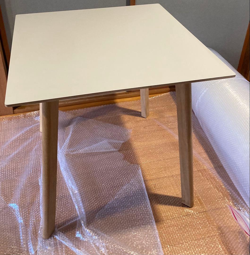 HAY CPH210 w75 正方形ダイニングテーブル　グレーリノリウム