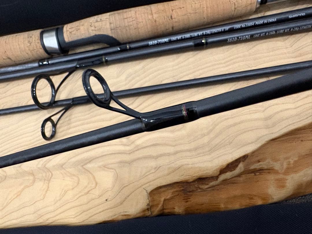 シマノ トラスティック S610-710ML パックロッド