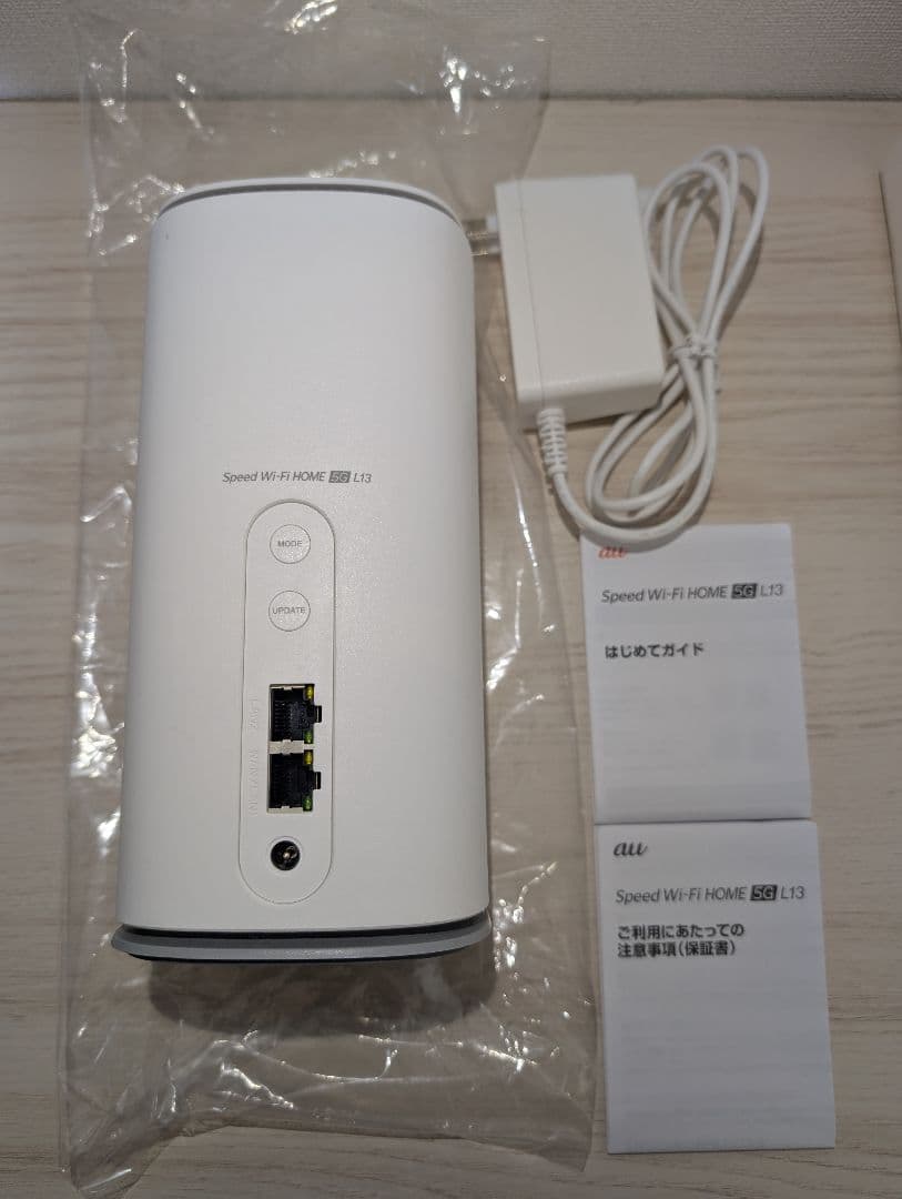 【中古品】ZTE Speed Wi-Fi  5G L13 ホームルーター