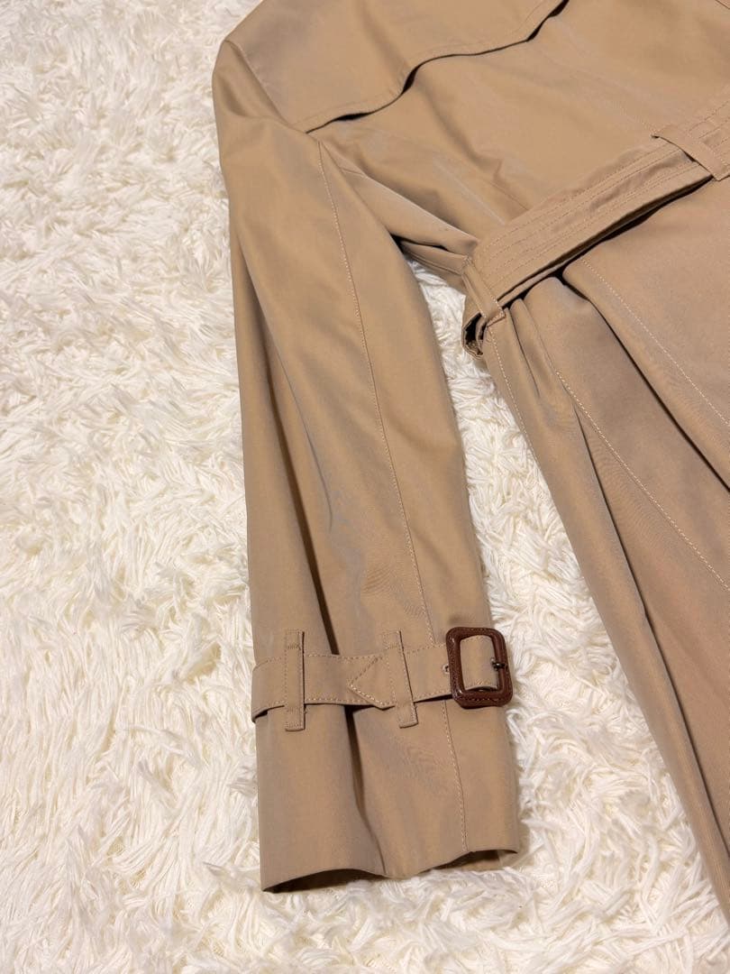 しめじさん専用　バーバリーロンドン　トレンチコート　メガチェック　ハニーベージュ