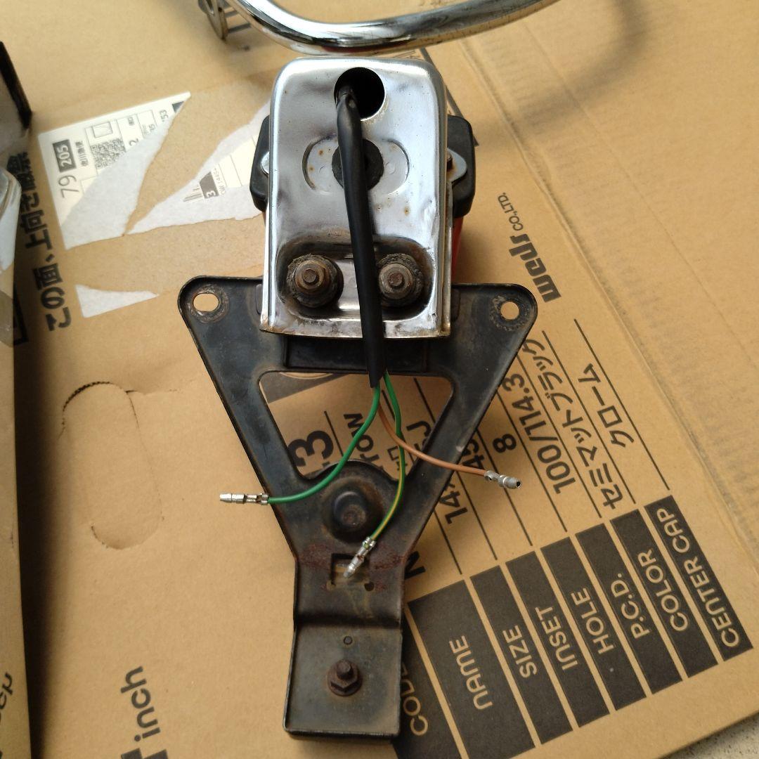 GB250 クラブマン 純正リアフェンダーセット 5型から取り外し