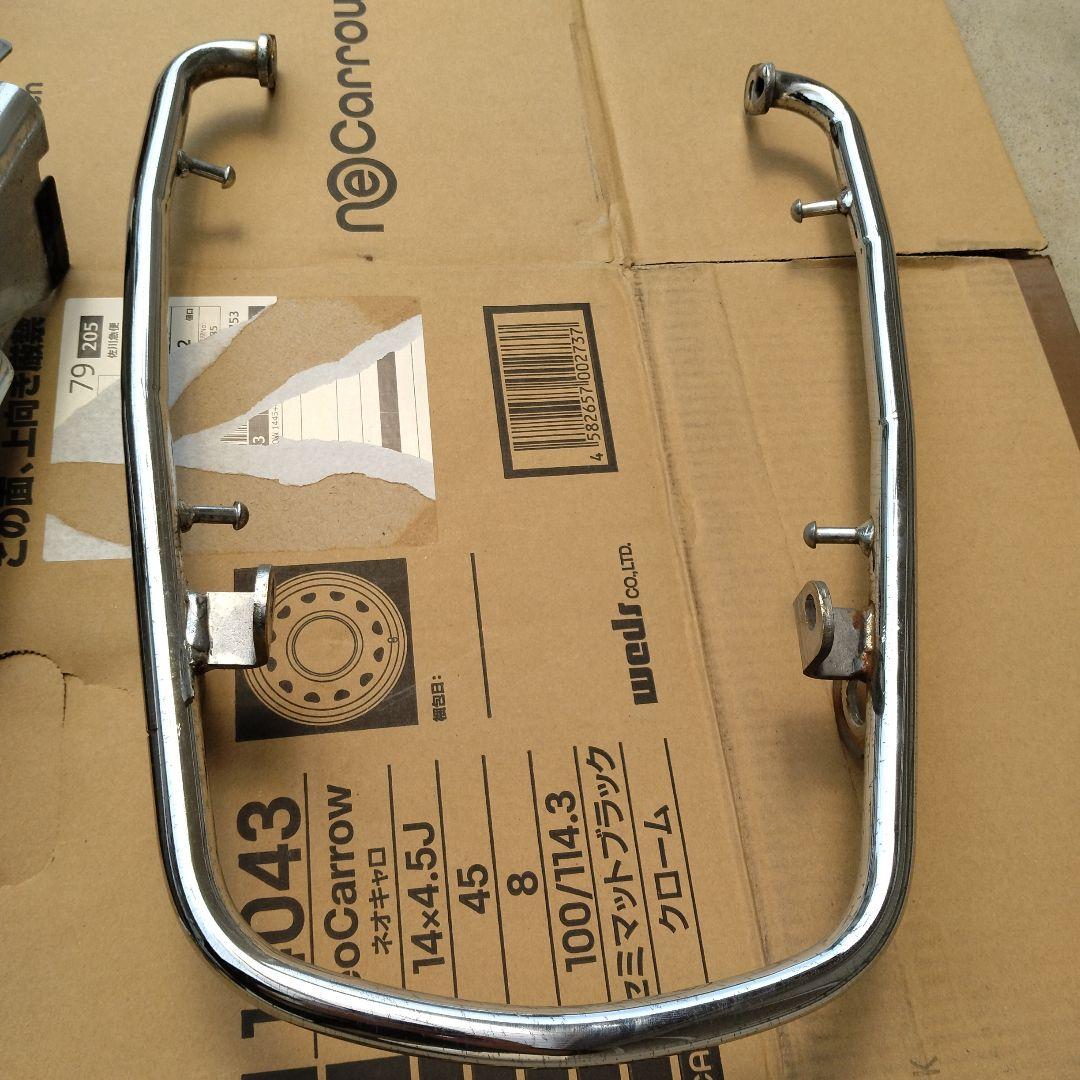 GB250 クラブマン 純正リアフェンダーセット 5型から取り外し