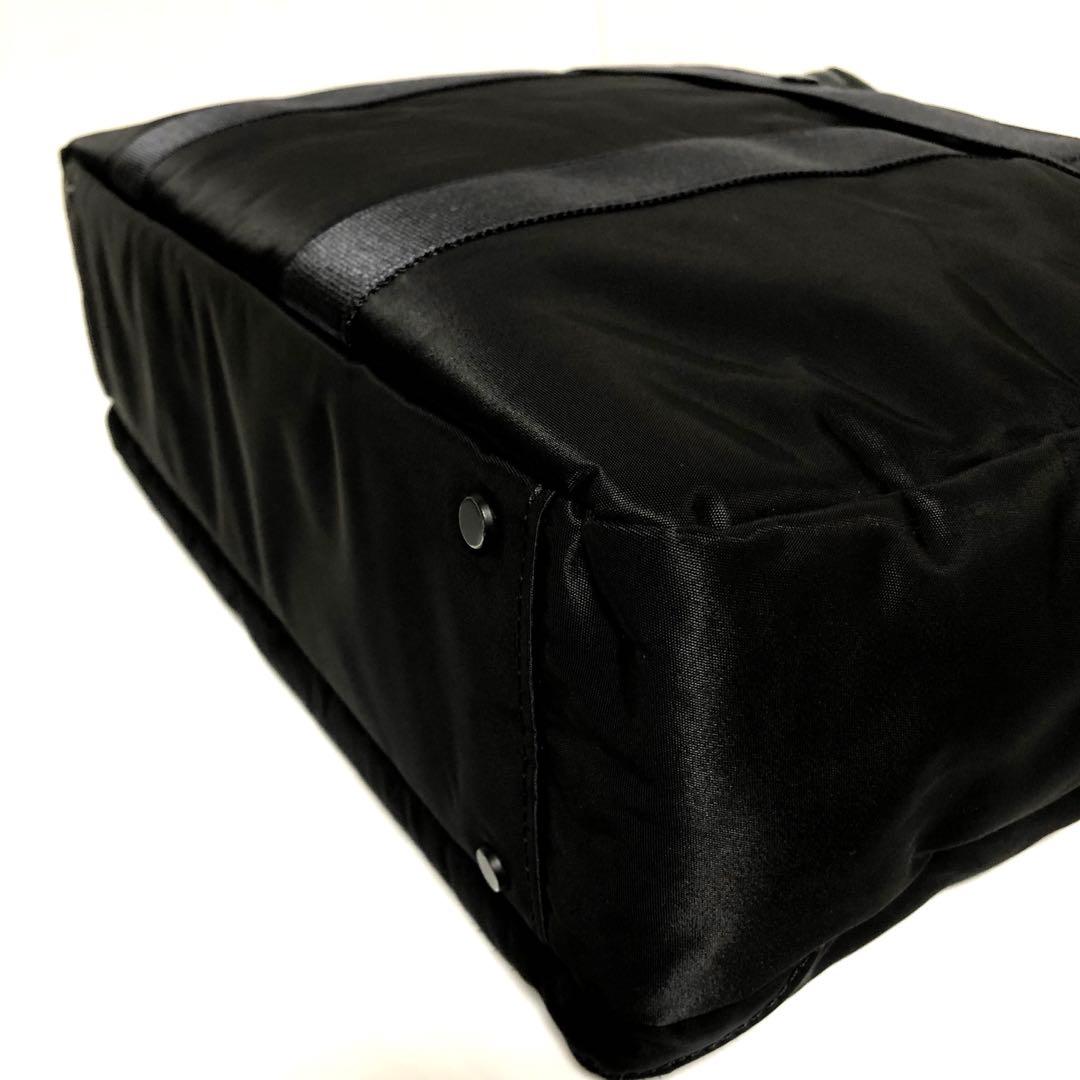 現行タグ✨未使用級 ポータ タイム トートバッグ A4可 大容量 黒 吉田カバン