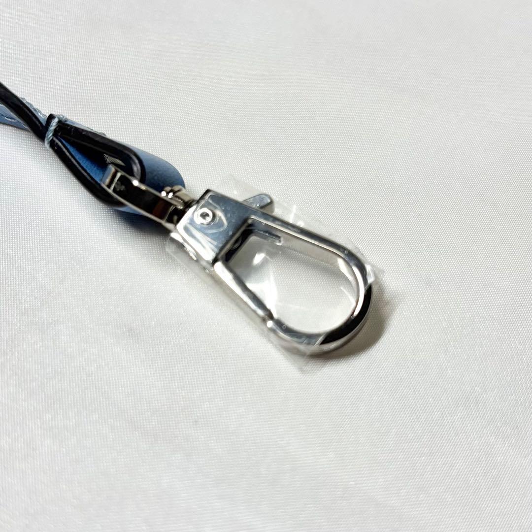 【新品】　エルベシャプリエ　レザー　ストラップ　1660L ブルー　タグ付