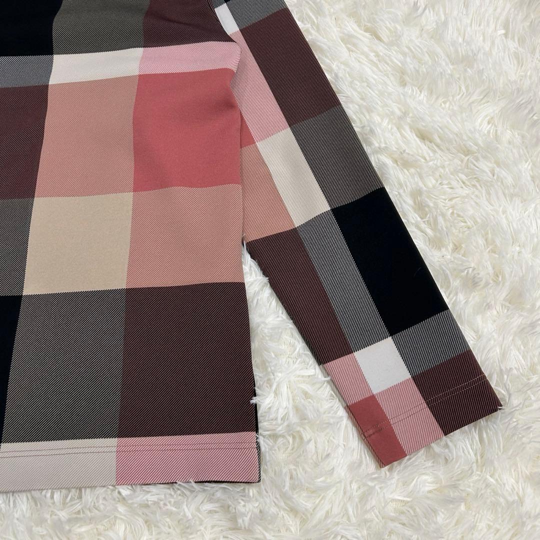 ブラックレーベル クレストブリッジ M カットソー チェック柄