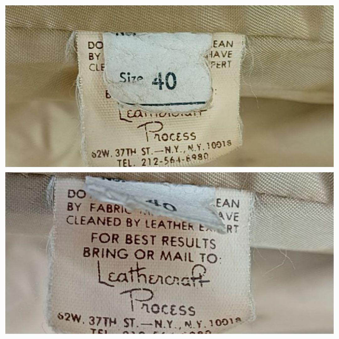 【70s80s美品】ショット　G-1　レザー フライトジャケット　ダークブラウン