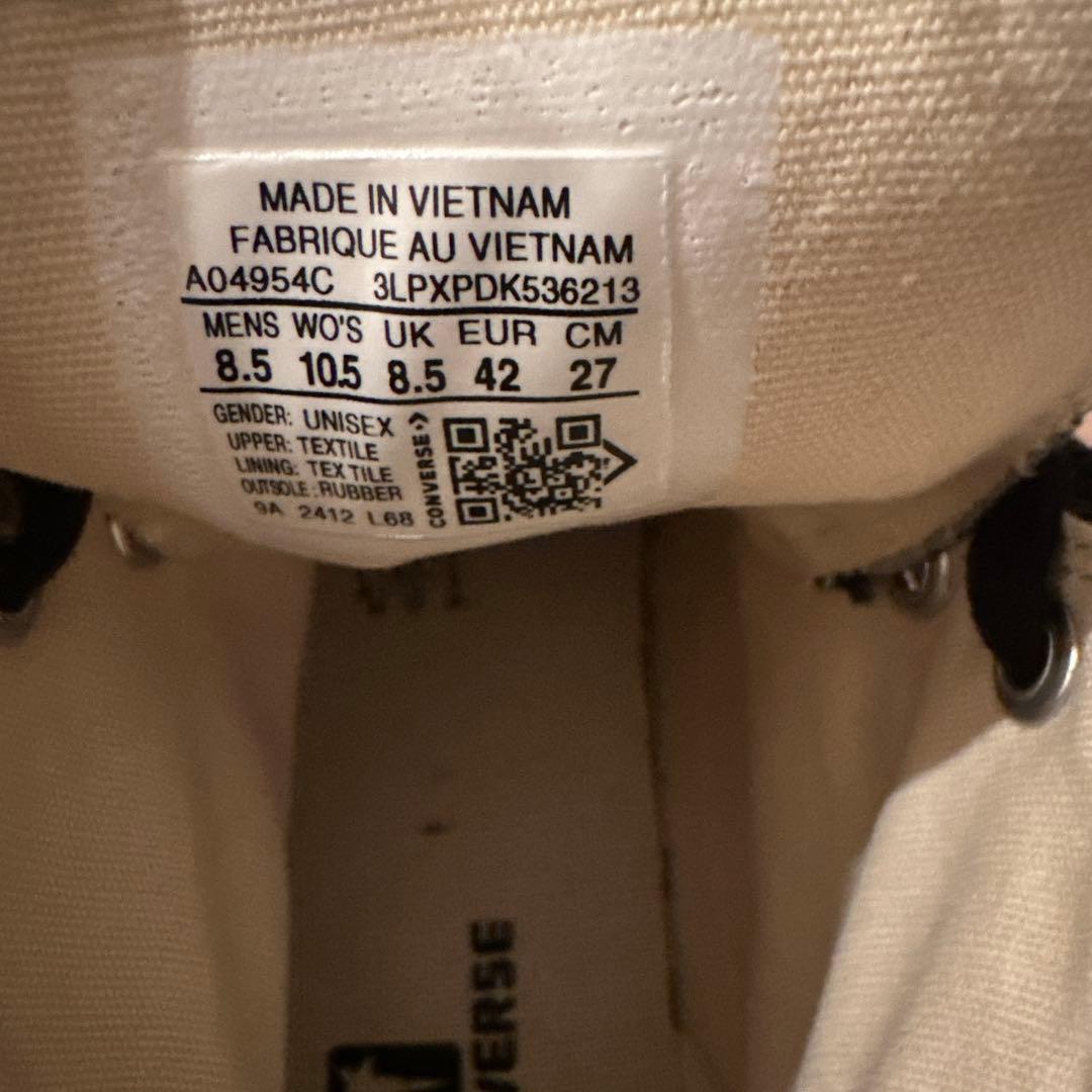 靴 Converse x DRKSHDW CT70 DRKSTAR HI