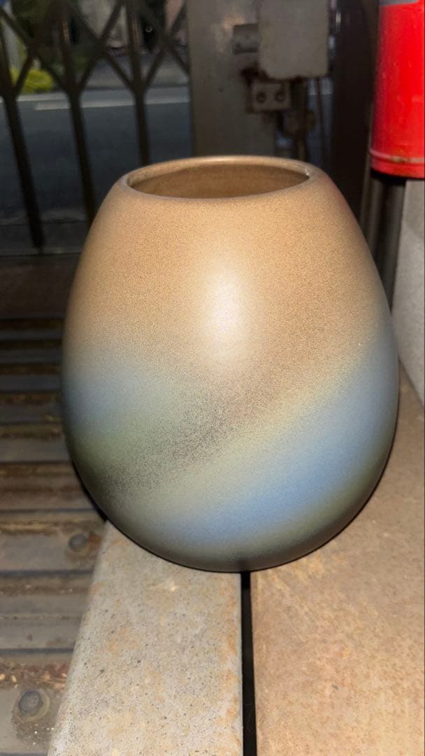 浮田武司作 陶芸　壺