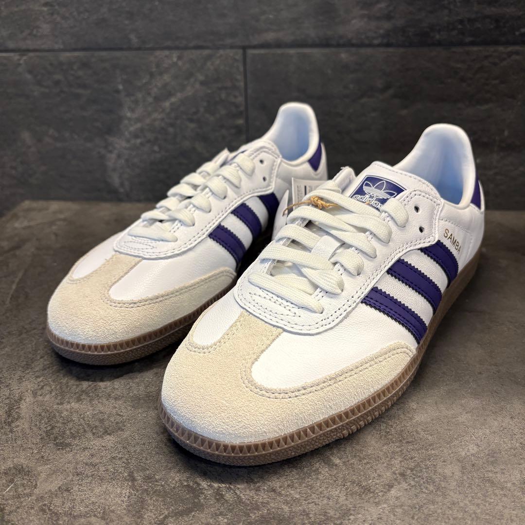 み*ん様 アディダス スケートボーディング SAMBA ADVムラサキスポーツ限