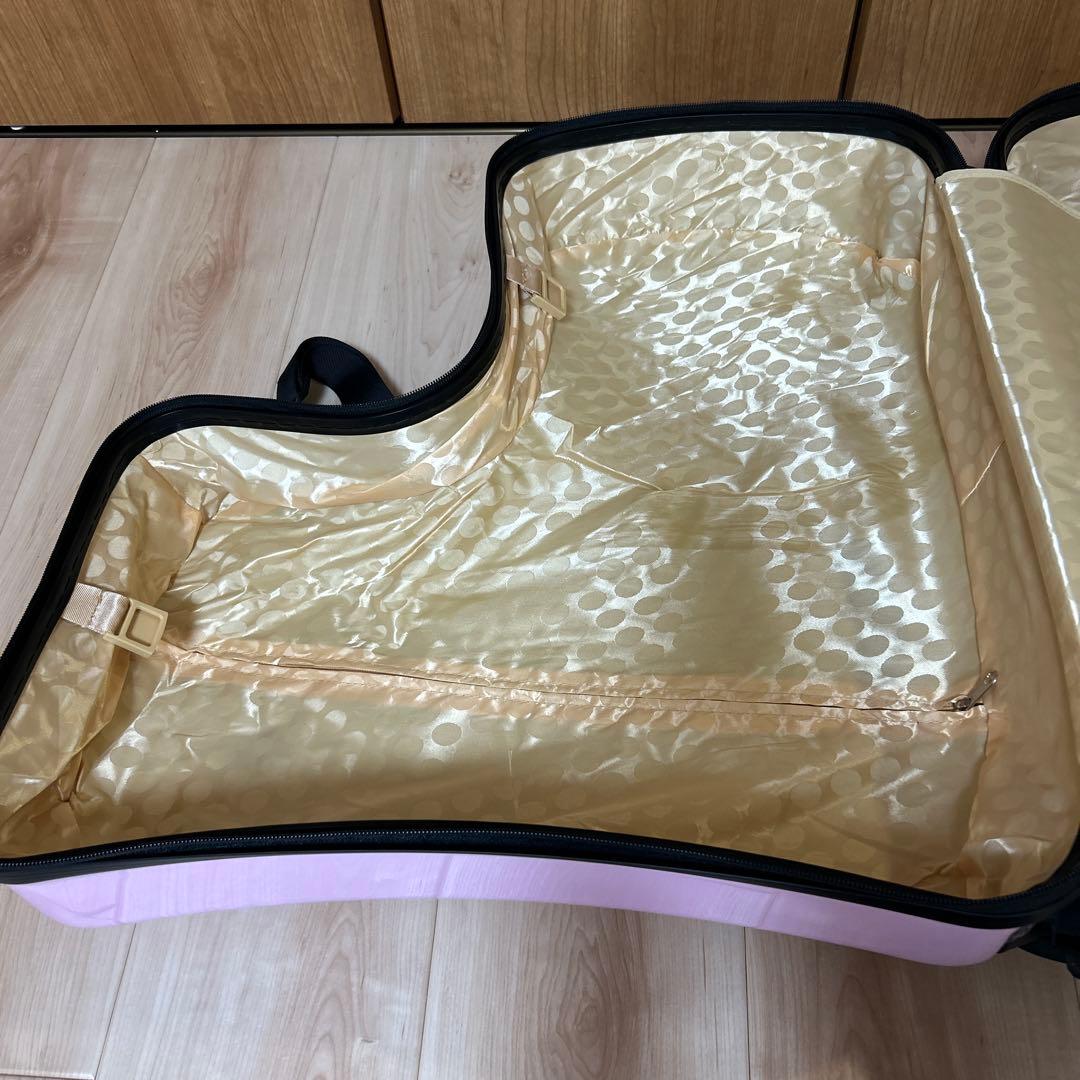 [NORICCO]ノリッコ子どもが乗れるキャリーケース　ベビーピンク