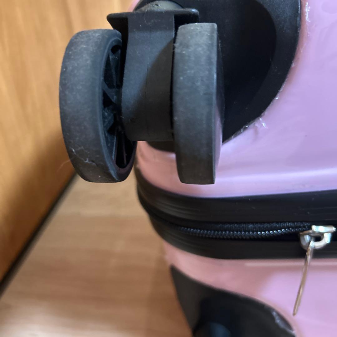 [NORICCO]ノリッコ子どもが乗れるキャリーケース　ベビーピンク