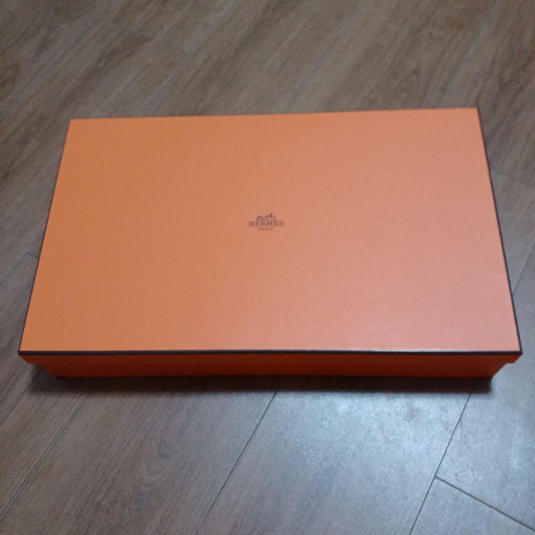 19 　エルメス　ストール　大判　70×188　ベビーピンク　マフラー　ショール
