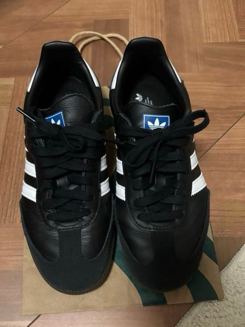 adidas samba ブラック 23.5cm スニーカー
