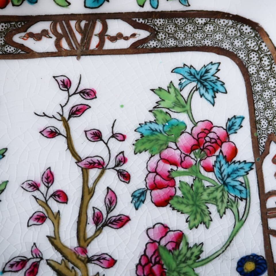 コールポート　インディアンツリー　BBプレート②　スクエアプレート　F8