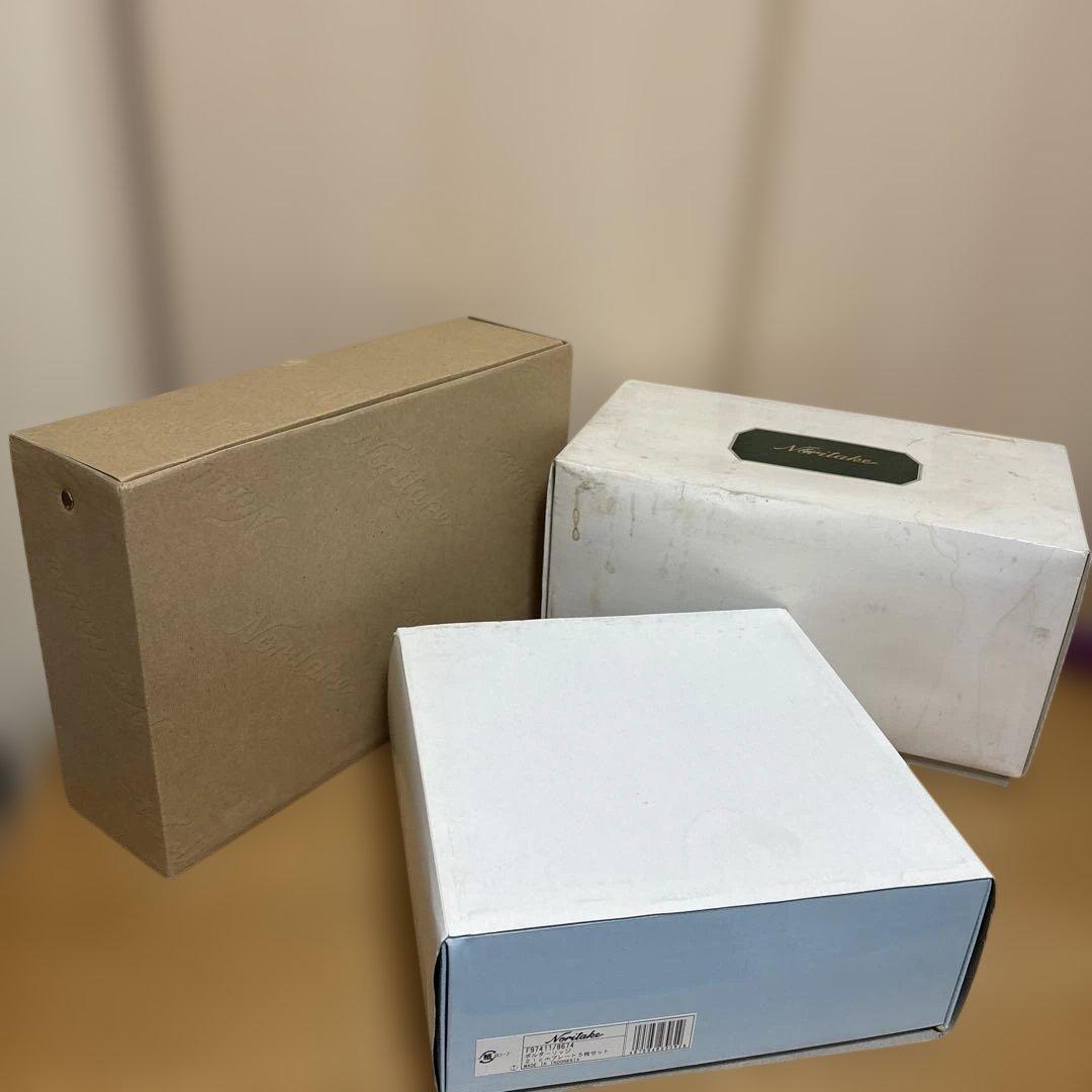 ノリタケ ボルダーリッジ　マグカップモーニングセット　プレート　サラダボウル