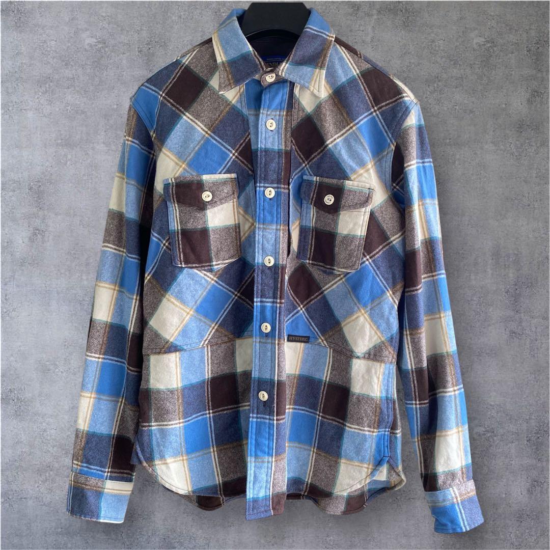 【希少⭐︎美品】ヒステリックグラマー×ペンドルトン　ヒスガール　刺繍　ネルシャツ