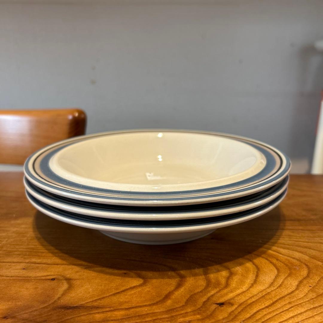 アラビア ウートゥア スーププレート 深皿 3枚 ARABIA