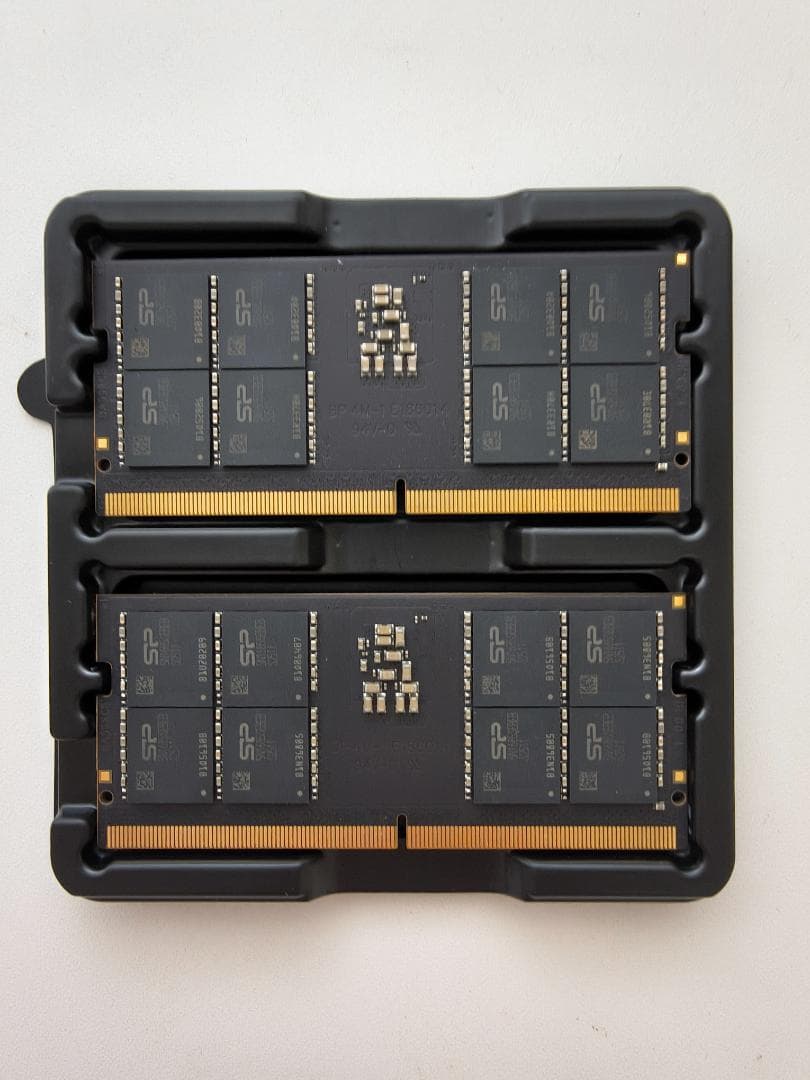 SP 64GB(32GB×2枚) DDR5-4800 SODIMM メモリ