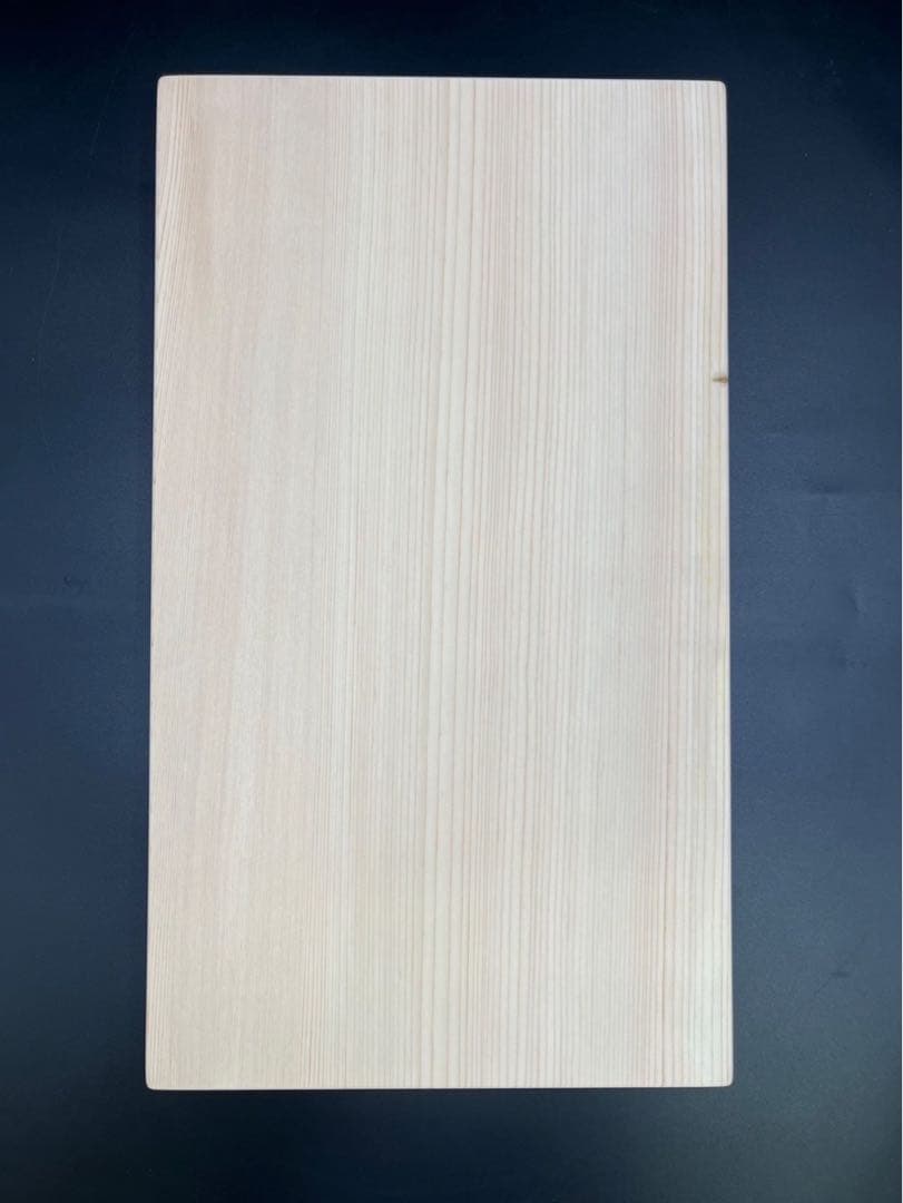 [即購入OK]天然木曽檜　柾目まな板　総赤身　最上　無垢材一枚物　新品未使用