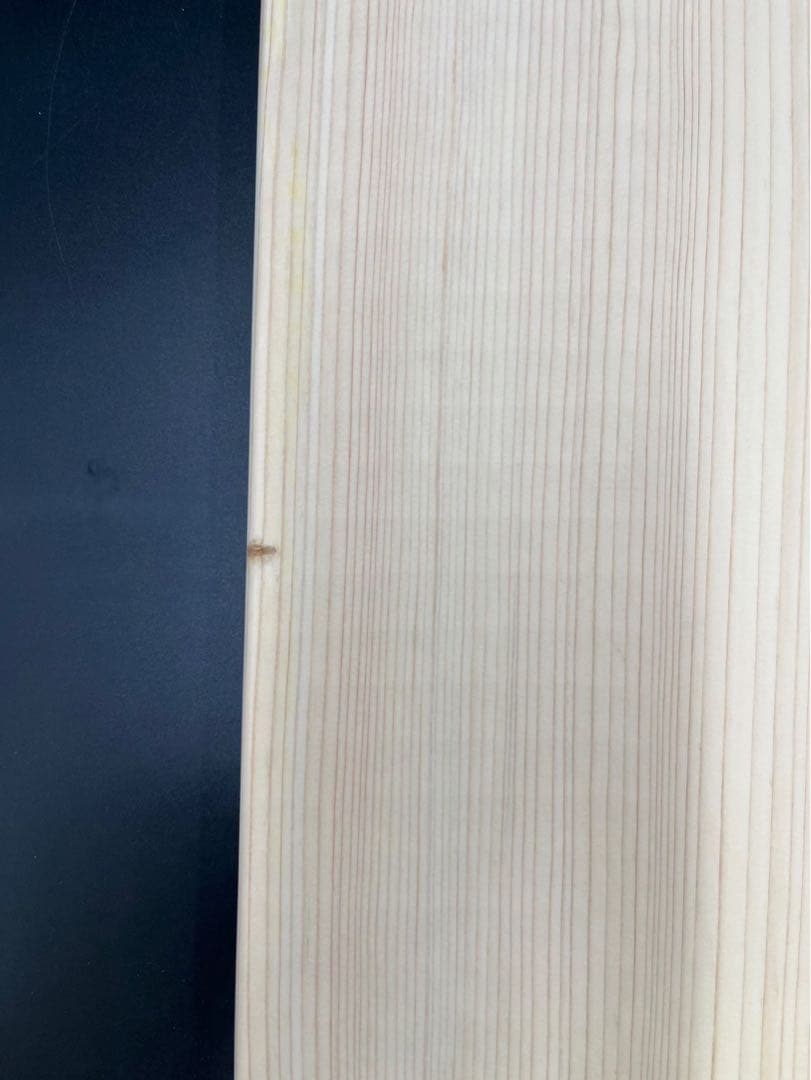 [即購入OK]天然木曽檜　柾目まな板　総赤身　最上　無垢材一枚物　新品未使用