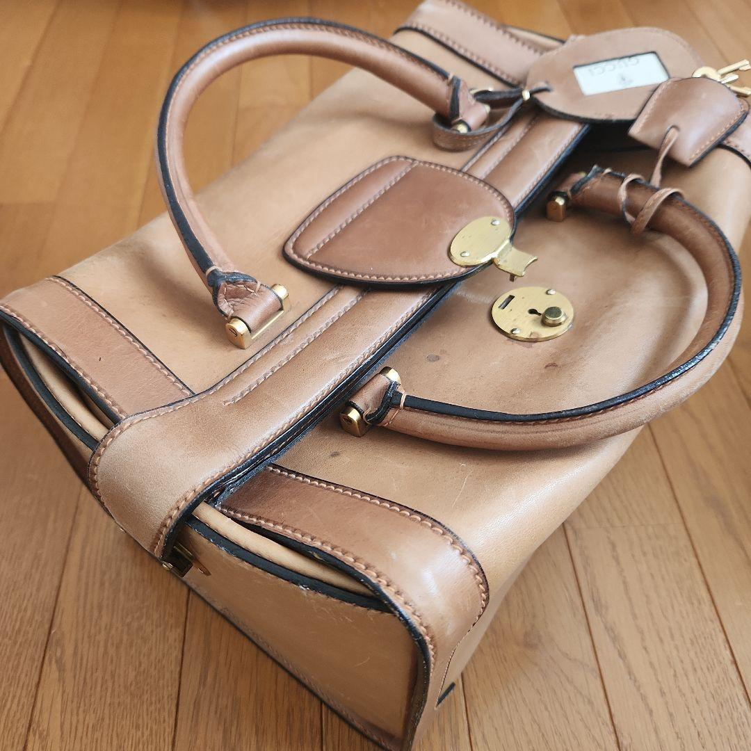 GUCCI　グッチ　バニティバッグ　本革