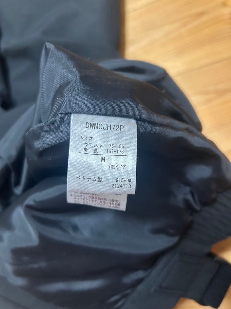 DESCENTE スキーウェア　メンズ グレー/黒/赤　M 上下セット