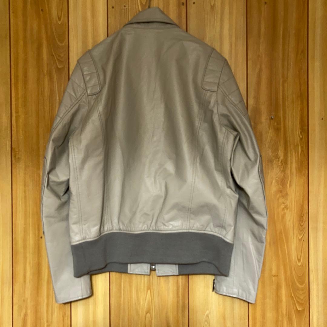 美品　UNDERCOVERISM パデッドレザージャケット　H4202-1