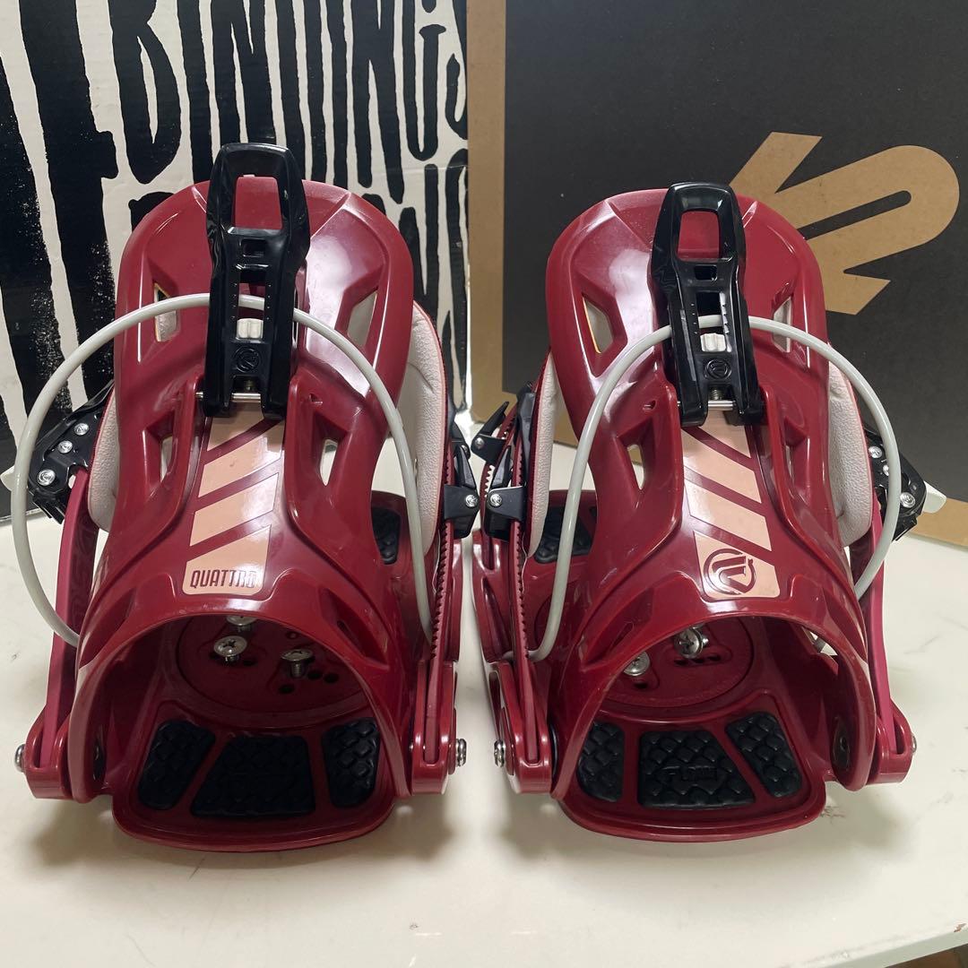 FLOW　フロー　スノーボード　バインディング　クアトロ　LG