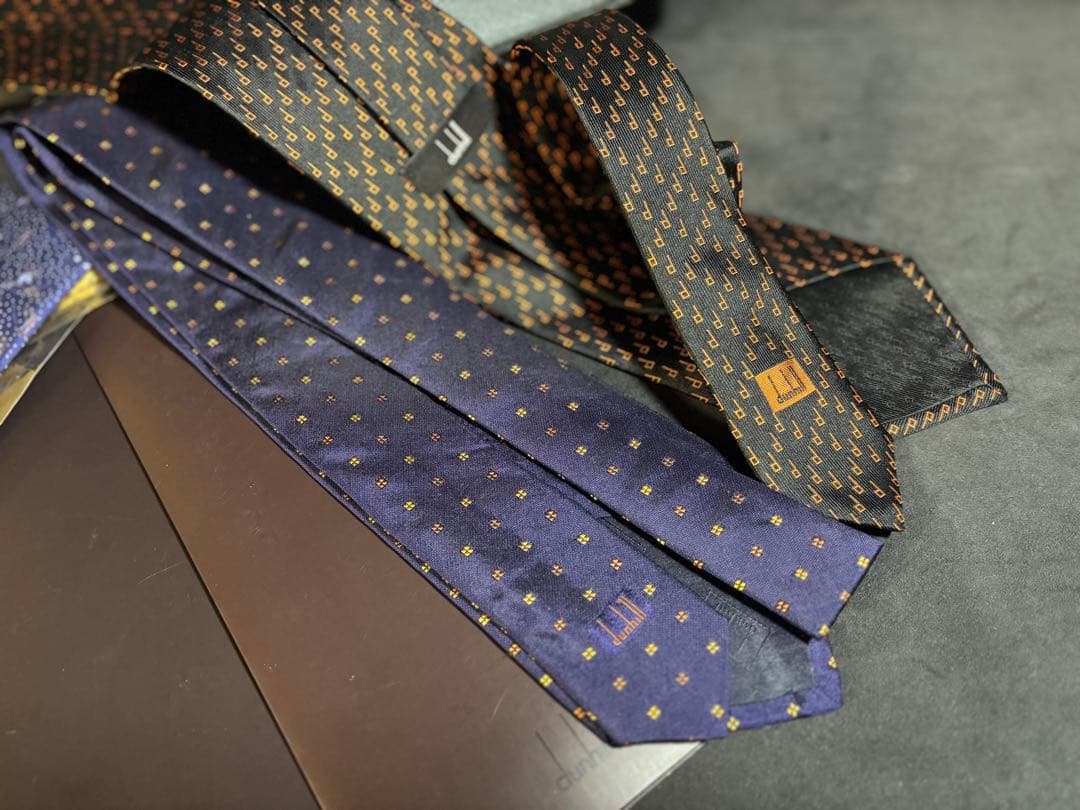 dunhill ネクタイ4本セット 未使用含む 美品
