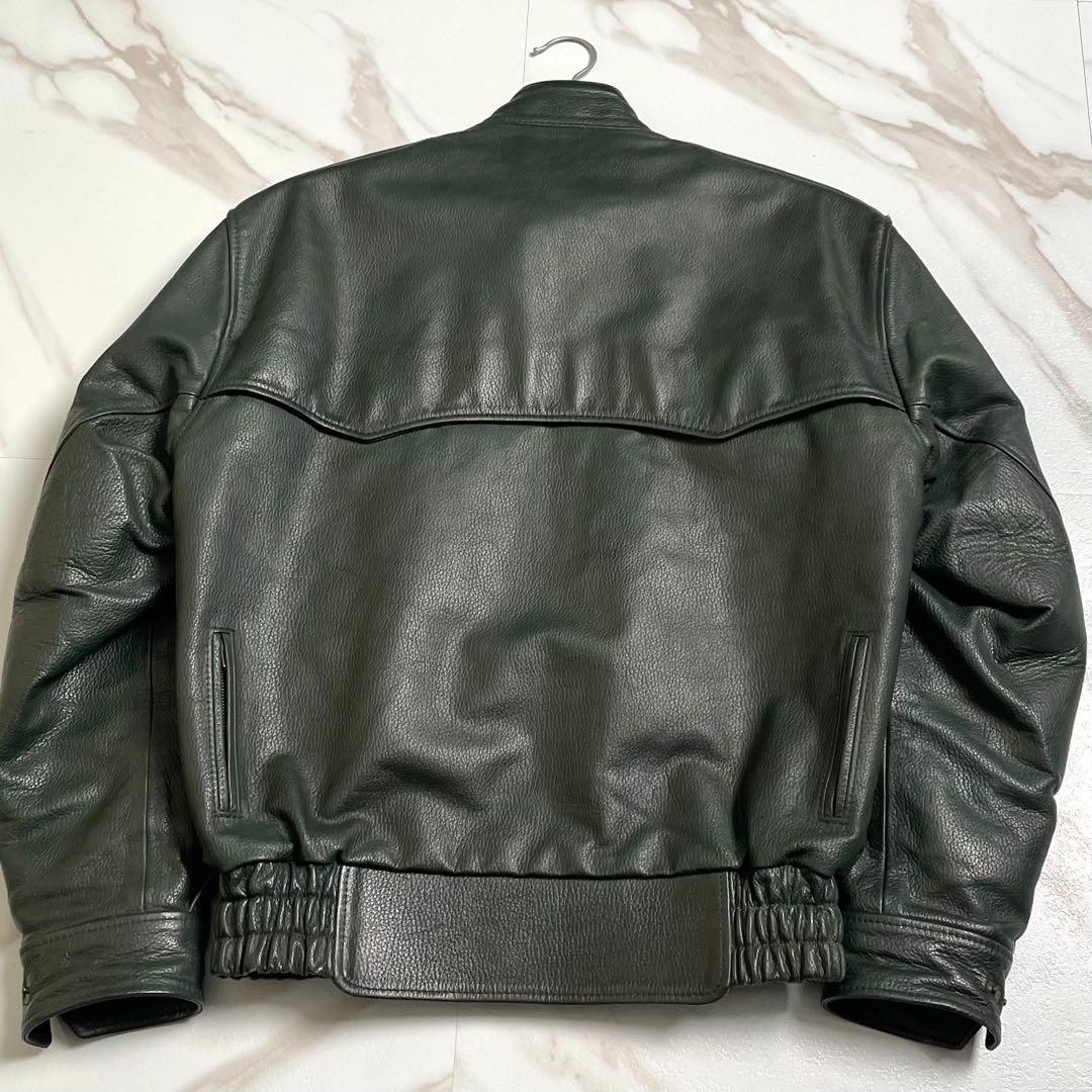 【美品✨】PAIR SLOPE 2way ライダースジャケット ライナー 緑
