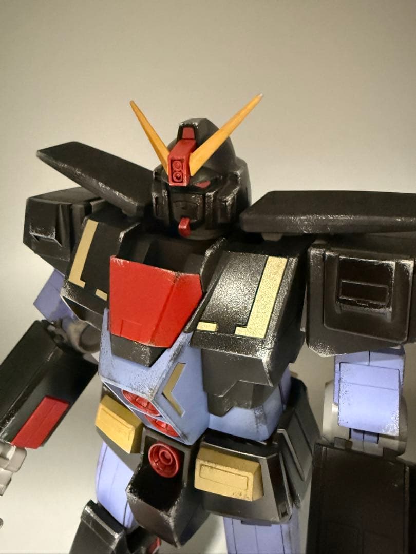 u*n様 ガンプラ MG 1/100 サイコガンダム 完成品 ライトウェザリング