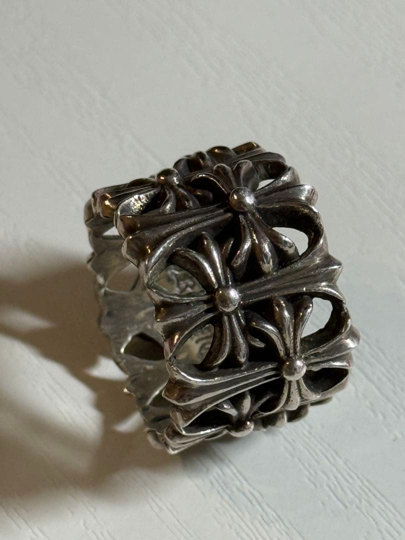 maaaakun クロムハーツ セメタリークロスリング インボイス原本付