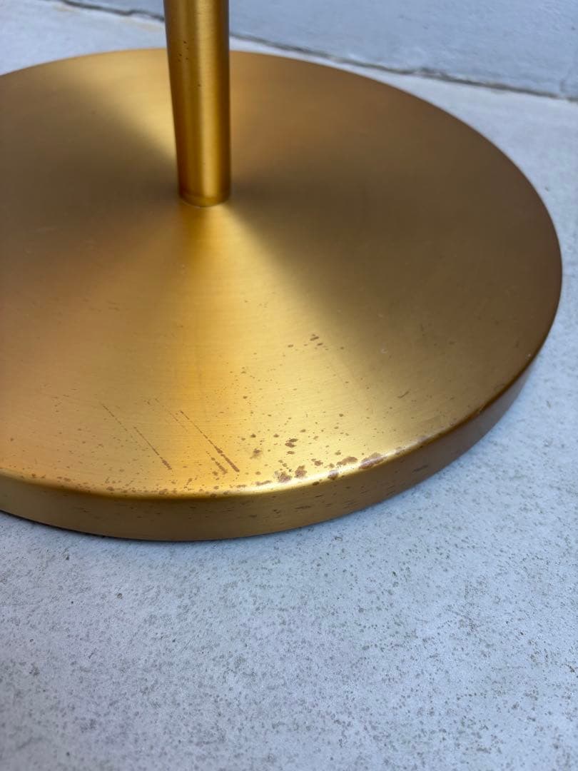 4灯　ガラスシェード　フロアライト　ミッドセンチュリーデザイン　フロス風