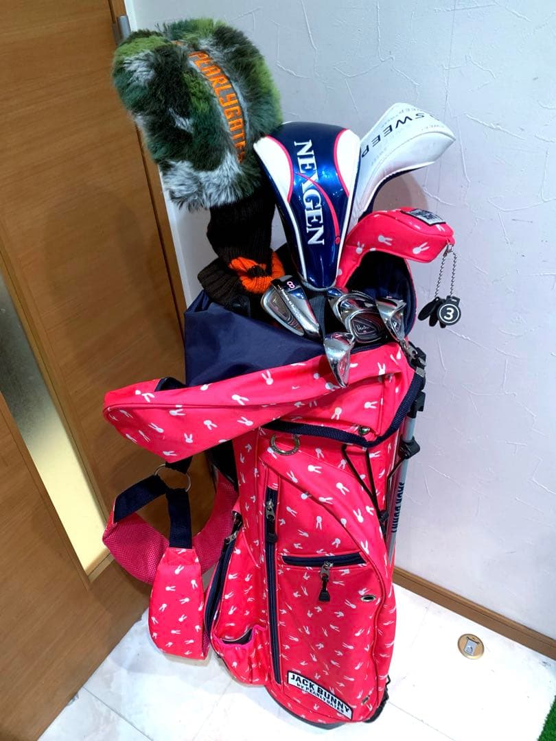 豪華　良品　レディースゴルフクラブフルセット　ネクスジェン　ジャックバニー