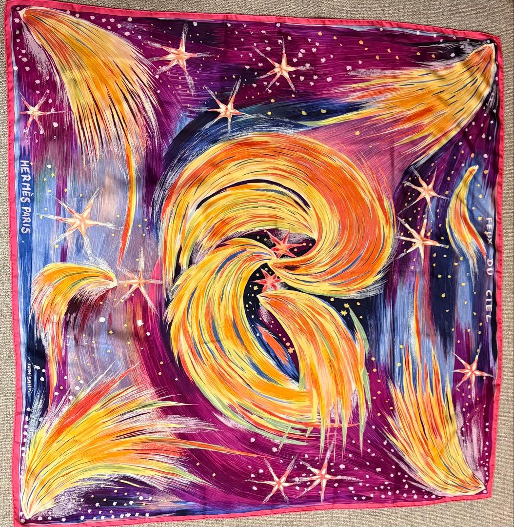 HERMÈS カレ　天の火