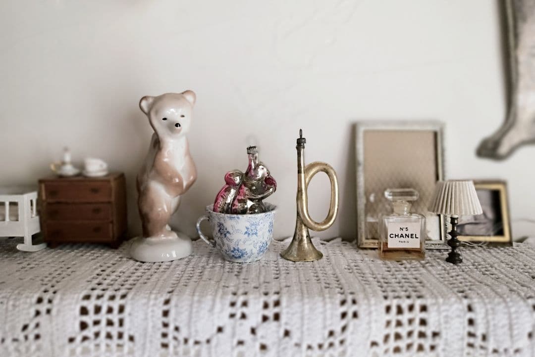 【55dice さま】 vintage ornament ❀ トランペット