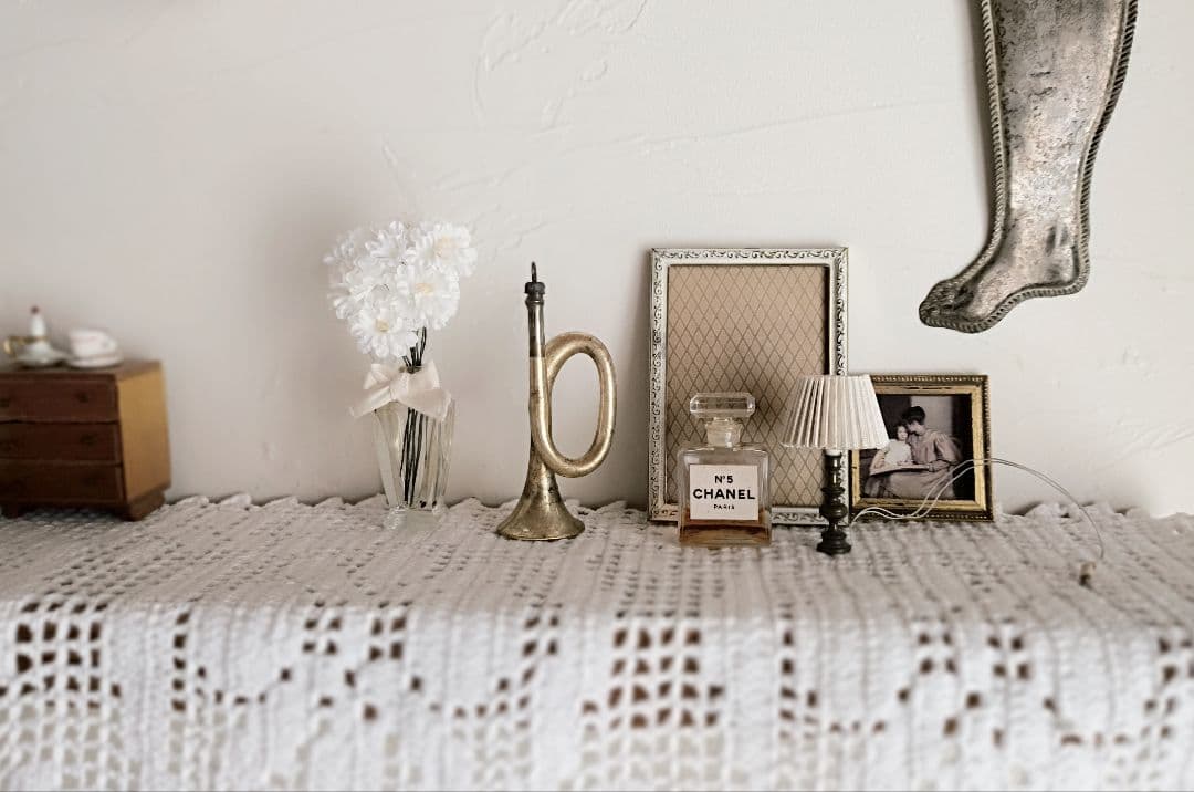 【55dice さま】 vintage ornament ❀ トランペット