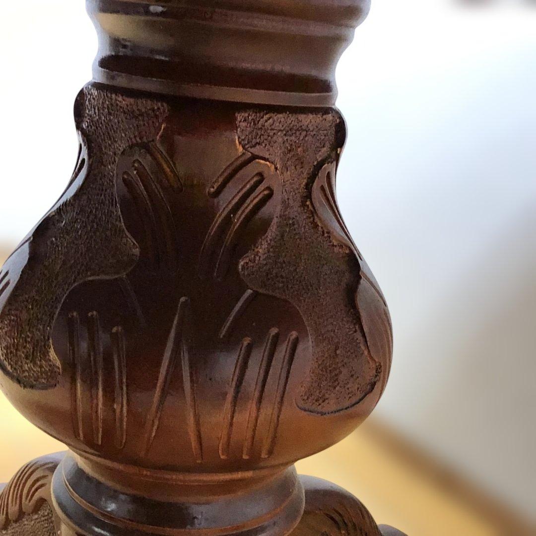 送料無料 ヨーロピアン調 象嵌装飾 丸テーブル ダイニングテーブル251127