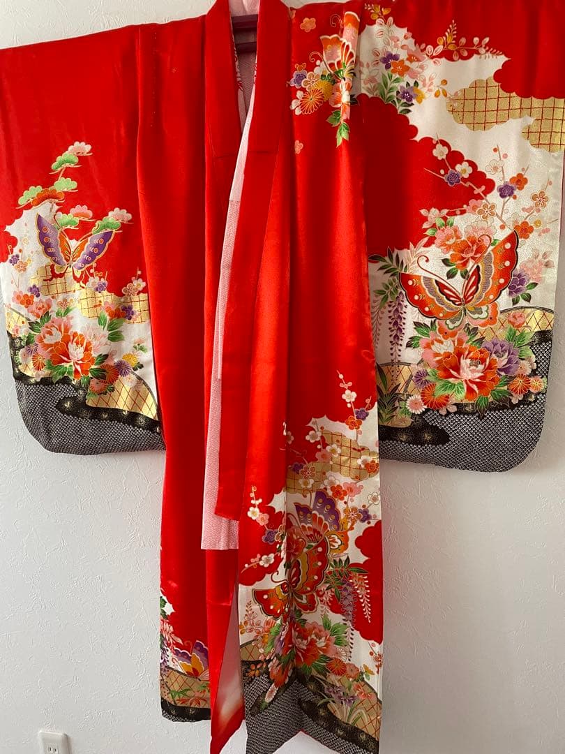 美品　七五三　7歳　お着物セット