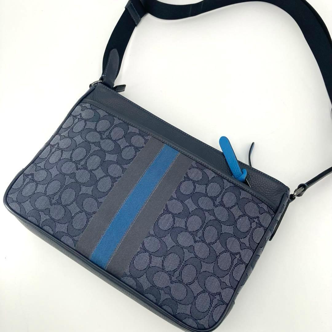 極美品✨COACH コーチ トンプソン メッセンジャーバッグ C5291 メンズ