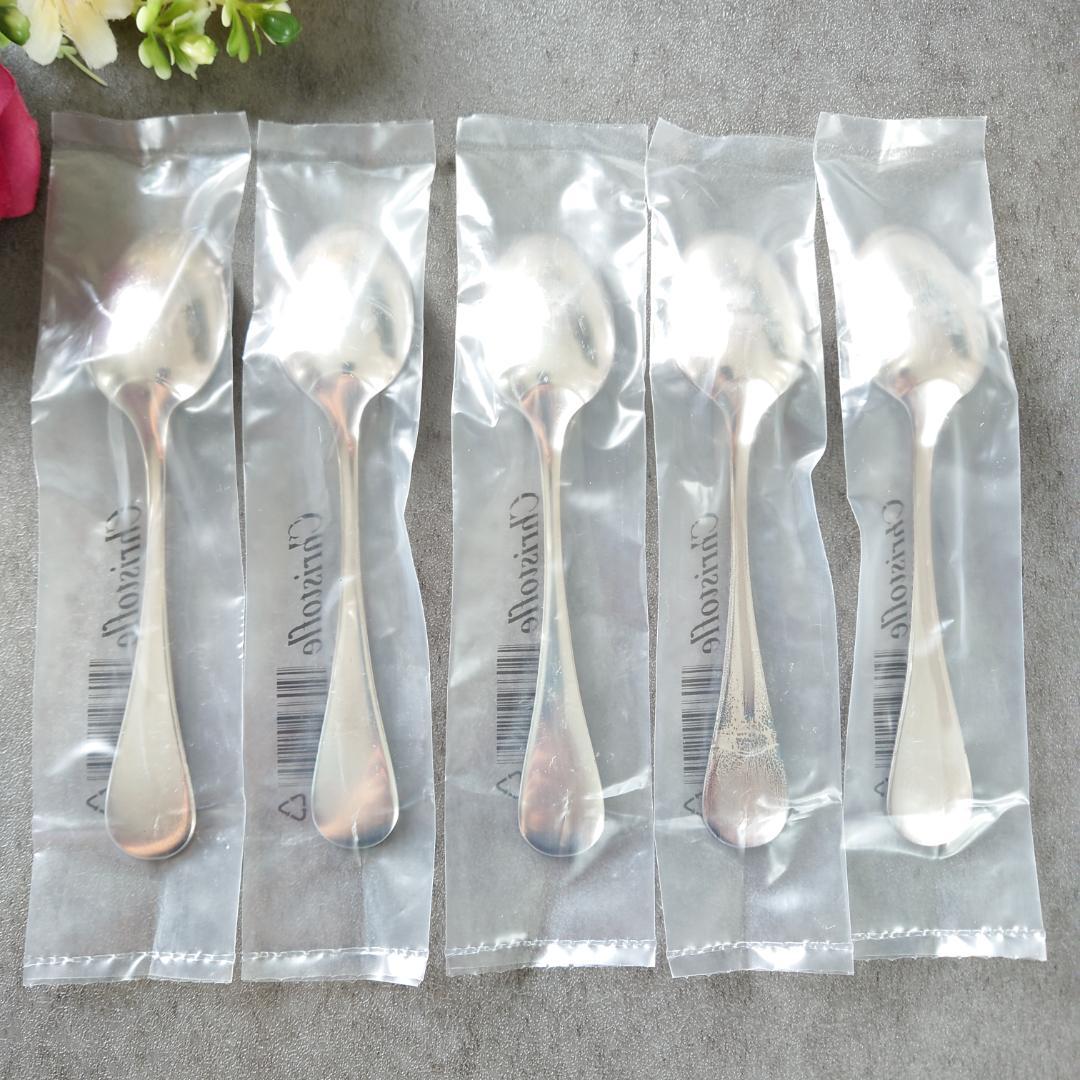 クリストフル フィデリオ 未開封 コーヒースプーン 5点